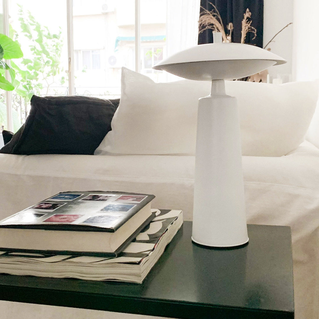 Lámpara de mesa TESLA Blanca